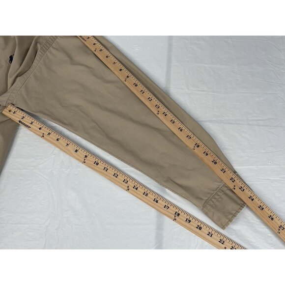 Vintage 90s Ralph Lauren Blake Shirt Mens L Tan Long Sleeve Oxford Button Preppy - Picture 16 of 16